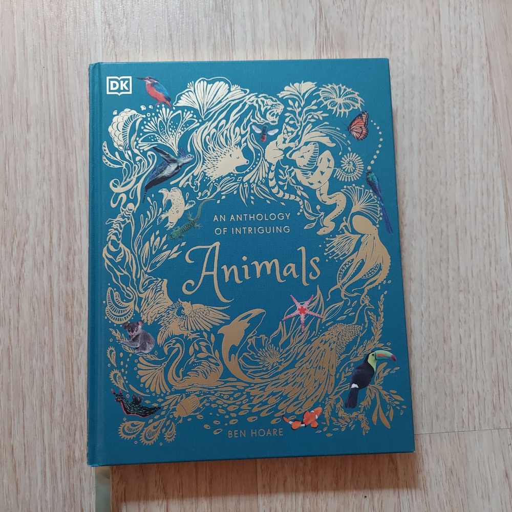 DK Anthology of Intriguing Animals Hardcover Blue Gold Gilded Edges Ben Hoare